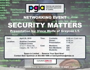 PGIA Cyber Security event